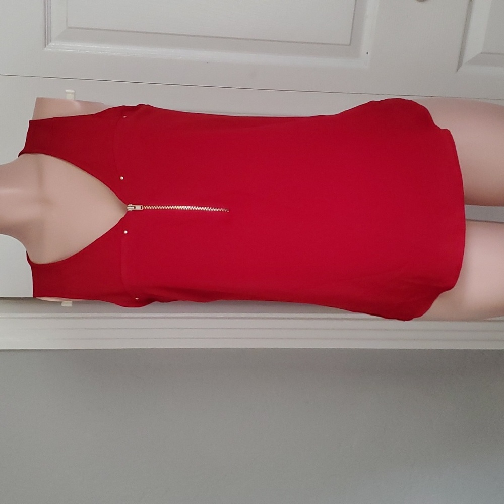 Red Top Sleeveless